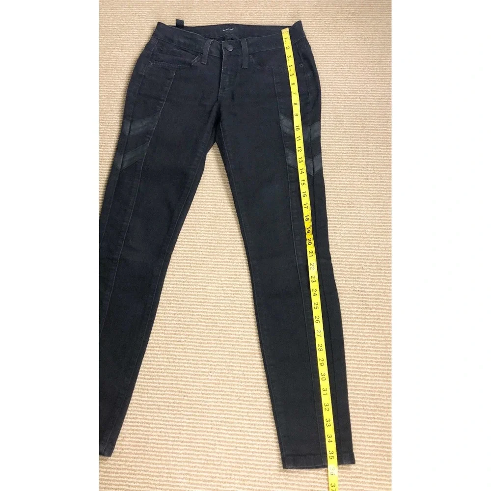 Bebe  Skinny Jeans Size 26 Black Denim Stretch Pants‎